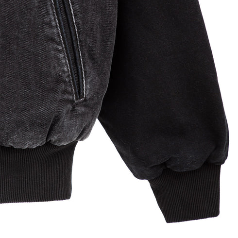 Carhartt WIP Paxon Bomber Black/Black Stone Washed I033273.00E.06.03 Degli Uberti